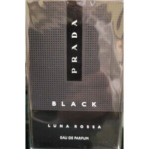 Prada Luna Rossa Black for Men Eau de Parfum Spray, 3.4 Ounce SEALED AUTHENTIC.